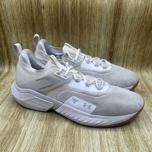 Under Armour Project Rock 5 Men's Size 13 Training Shoes White 3025435-102‎